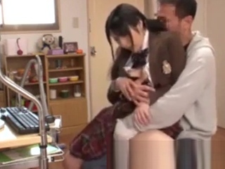 Japanese Milf with Hairy Body Seduces Young Student in Voyeur Fake Teacher Roleplay