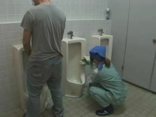 Japanese Girl Gets Surprised by Stranger in Public Toilet - Must Watch!